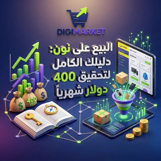 البيع على نون - دليل تحقيق 400 دولار شهرياً للمبتدئين في السعودية والإمارات ومصر